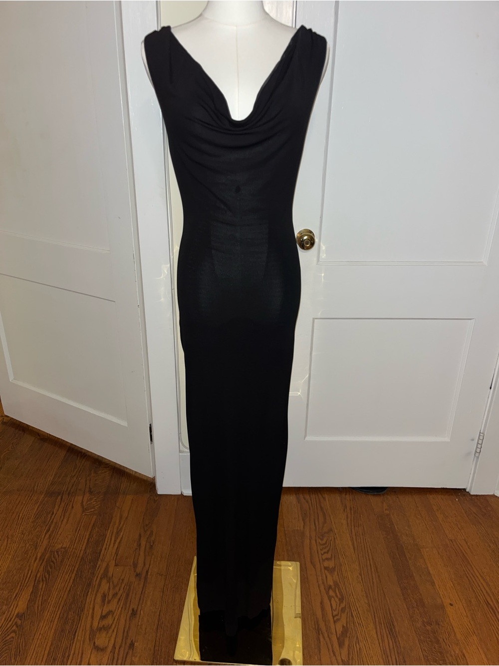 Maria Snyder Runway Black Goddess Gown – Anna Bayle Archive